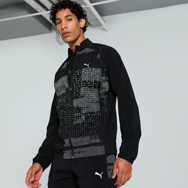 Puma one8 black jacket clearance