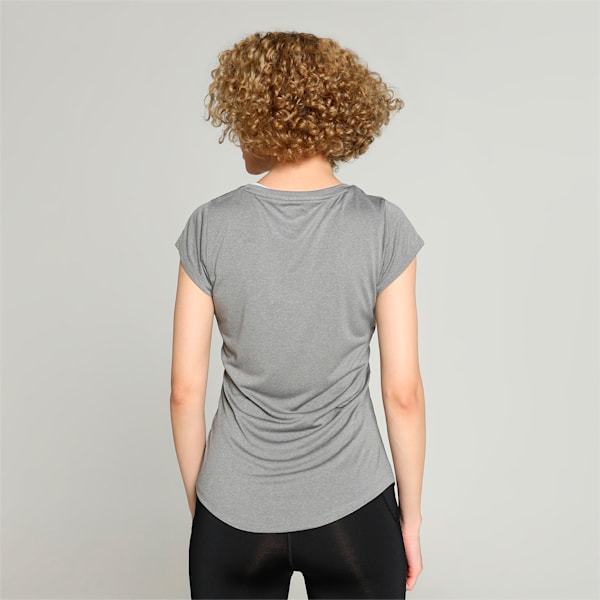 Heather Cat Women's Training T-shirt, Medium Gray Heather, extralarge-IND