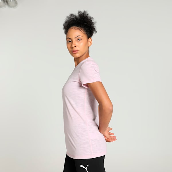 RUN Graphic Women's Running T-shirt, Grape Mist, extralarge-IND