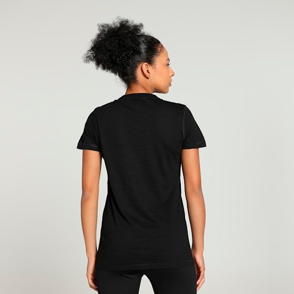RUN Graphic Women's Running T-shirt, PUMA Black, extralarge-IND