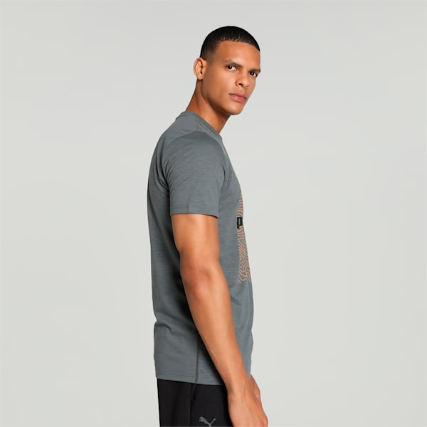 SEASONS TRAIL Men's Training T-shirt, Mineral Gray, extralarge-IND