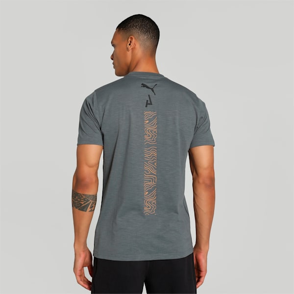 SEASONS TRAIL Men's Training T-shirt, Mineral Gray, extralarge-IND