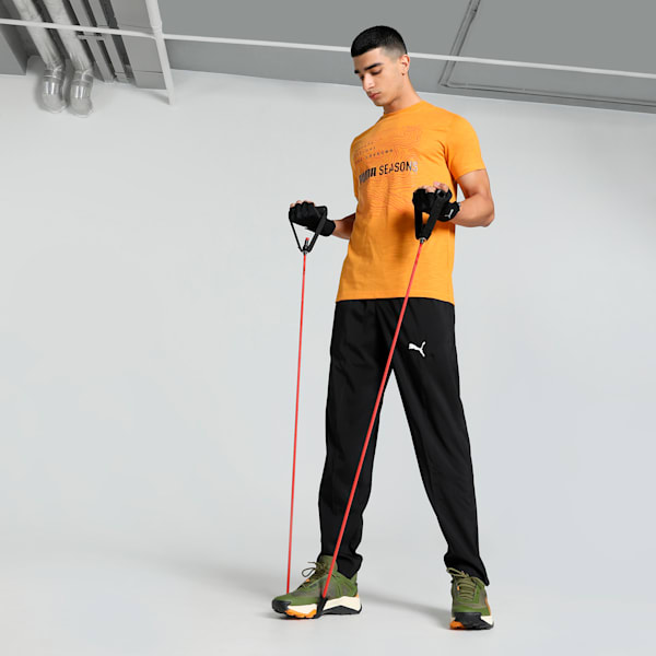 SEASONS TRAIL Men's Training T-shirt, Ginger Tea, extralarge-IND