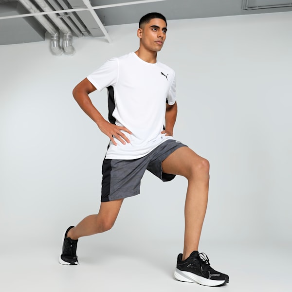 Cross the Line 2.0 Men's Track & Field Running Tee, Puma White-Puma Black, extralarge-IND