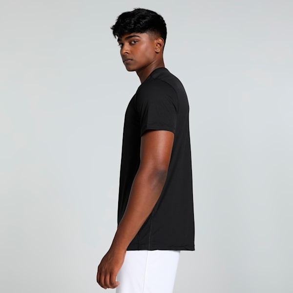 Cross the Line 2.0 Men's Track & Field Running Tee, Puma Black-solid, extralarge-IND