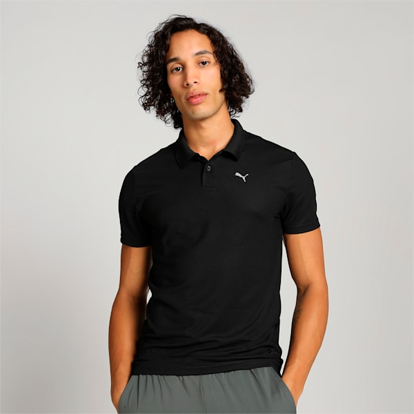 Men's Training Polo, Puma Black, extralarge-IND