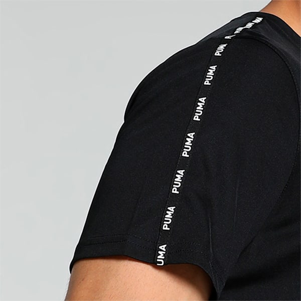 Men's Taped Training T-shirt, PUMA Black, extralarge-IND