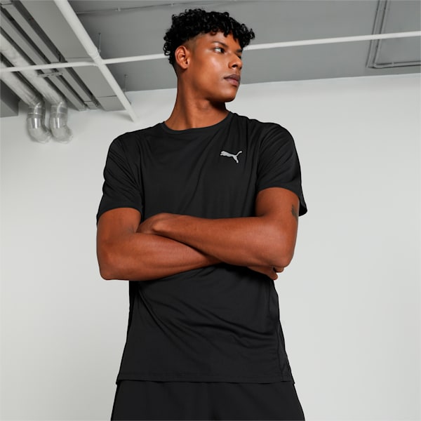 RUN FAVORITE VELOCITY Men's Running T-shirt, PUMA Black, extralarge-IND