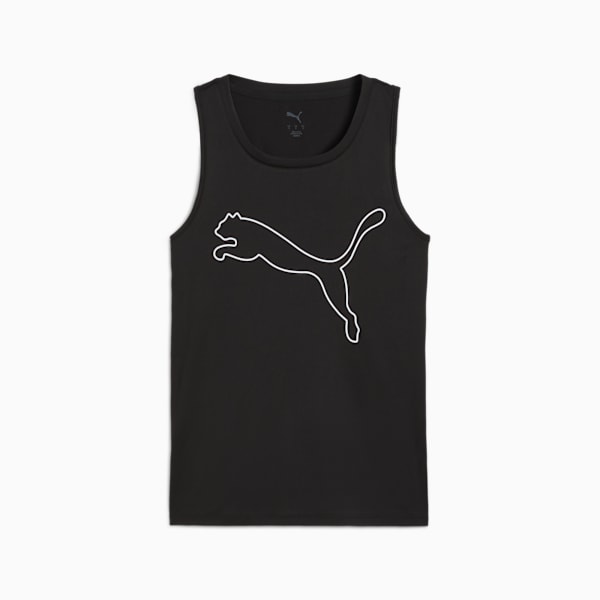 Playera sin mangas Train All Day Essentials para mujer, PUMA Black, extralarge