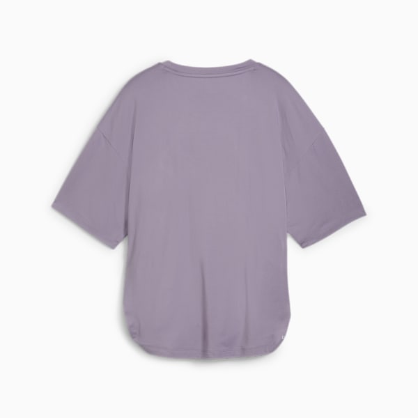 ウィメンズ ヨガ スタジオ ツイスト 半袖 Tシャツ, Pale Plum, extralarge-JPN