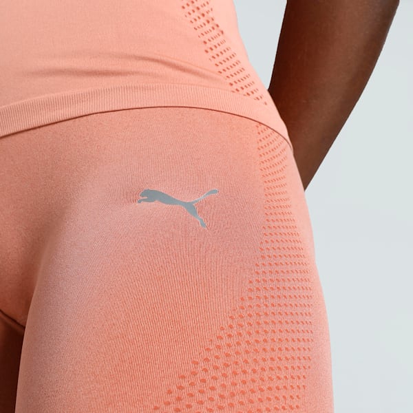 Women's Seamless Training Tights, Deeva Peach, extralarge-IND