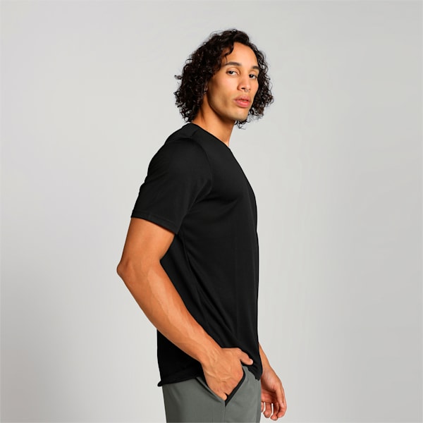 Men's Logo Training T-shirt, Puma Black, extralarge-IND