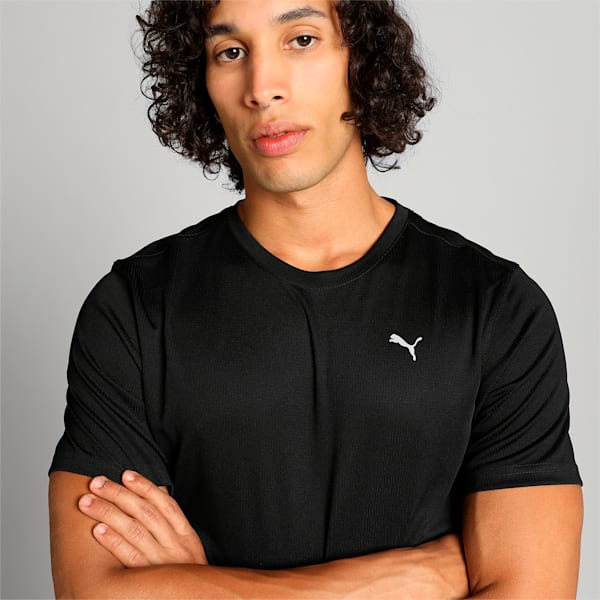 Men's Logo Training T-shirt, Puma Black, extralarge-IND