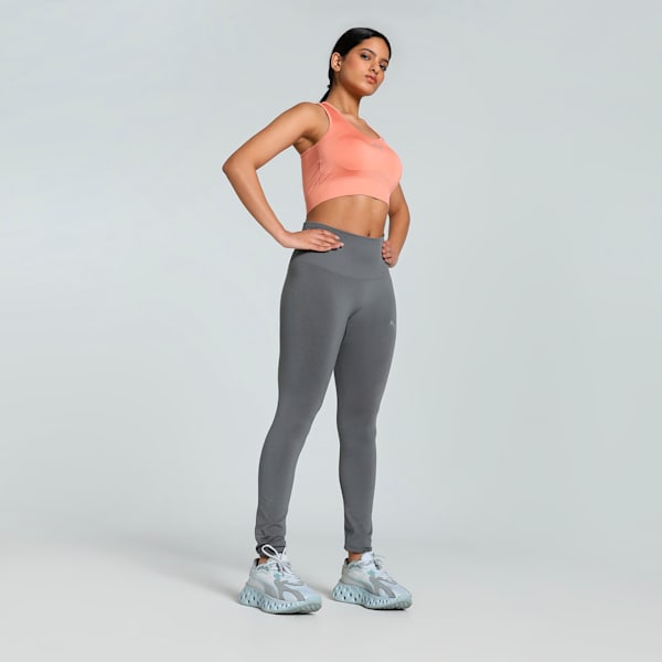 Women's Seamless Training Bra Top, Deeva Peach, extralarge-IND