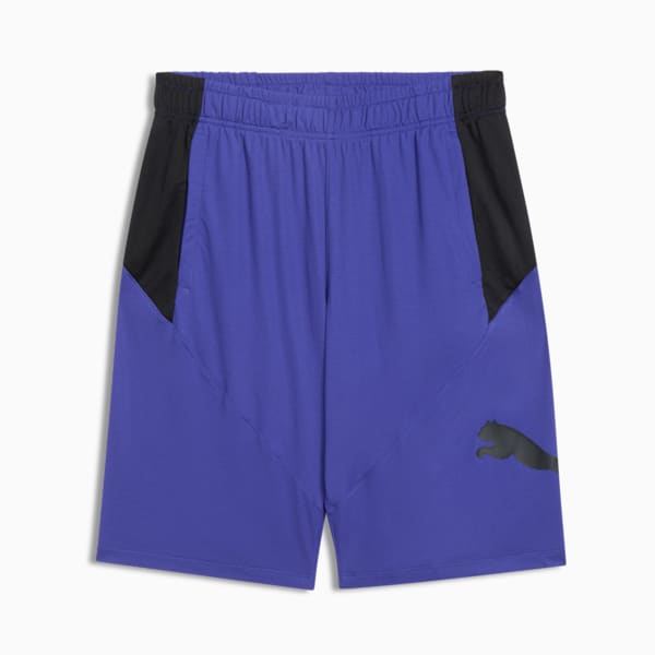 Shorts de entrenamiento PUMA CAT para hombre, Lapis Lazuli, extralarge