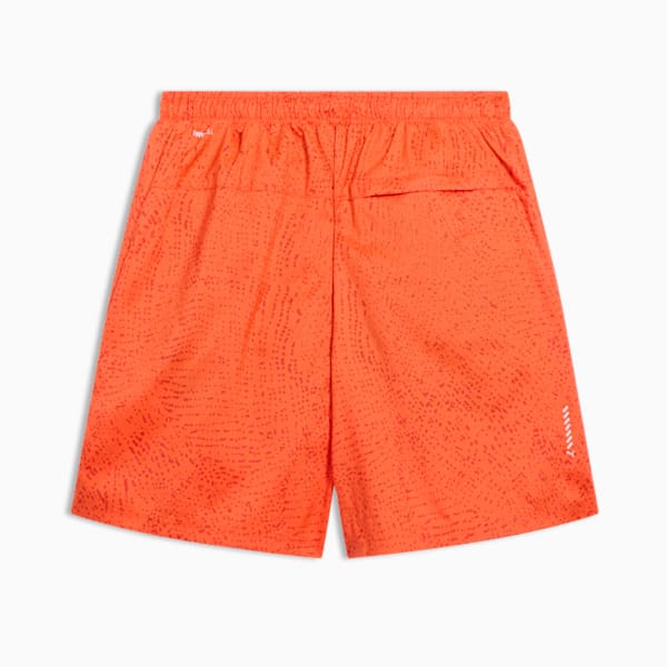 Shorts para correr con estampado integral para hombre, Redmazing-AOP, extralarge