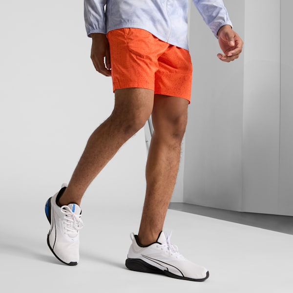 Men's All Over Print Running Shorts, Redmazing-AOP, extralarge