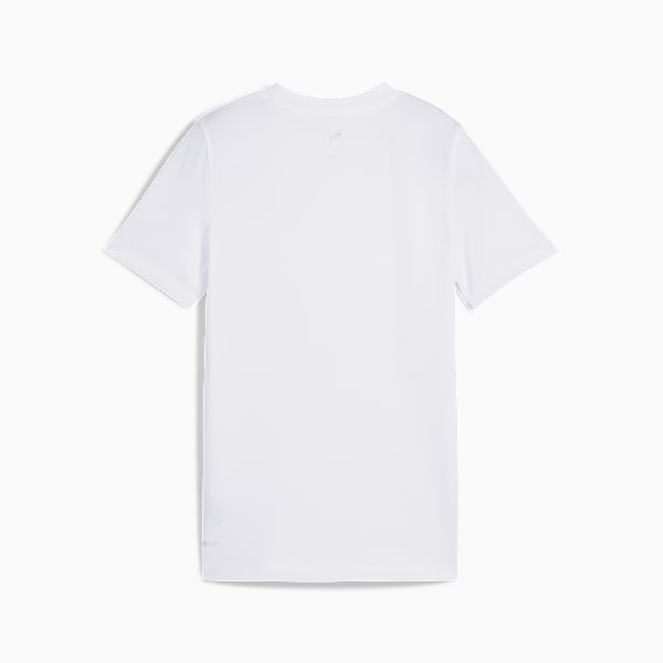 Playera Train All Day Essentials para adolescentes, PUMA White, extralarge