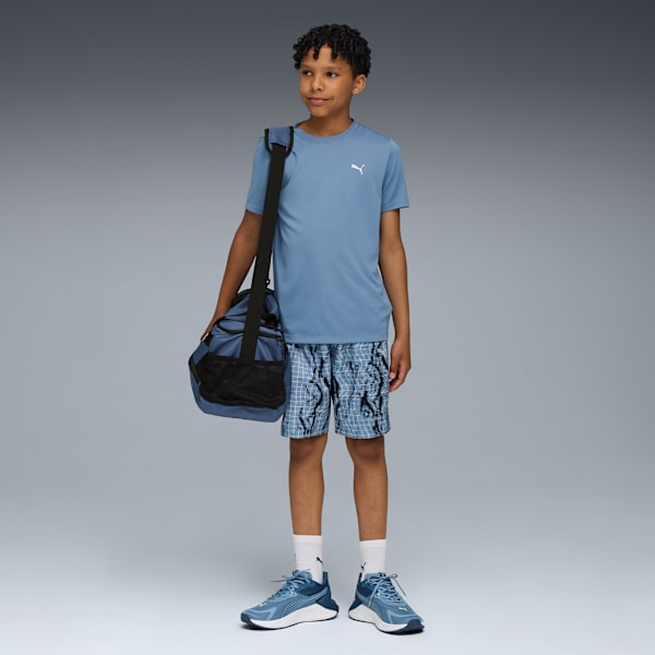 Train All Day Essentials Big Kids' Tee, Cool Blue, extralarge