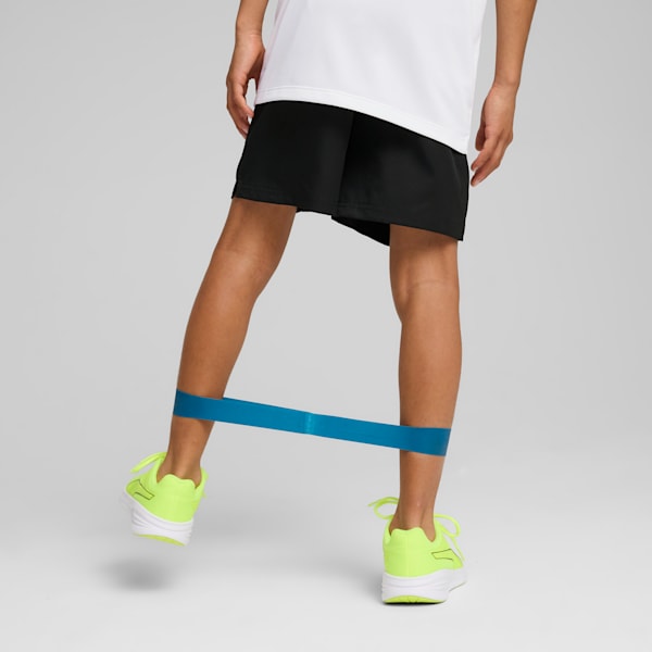Train All Day Youth Woven Training Shorts, Puma Black, extralarge-IND