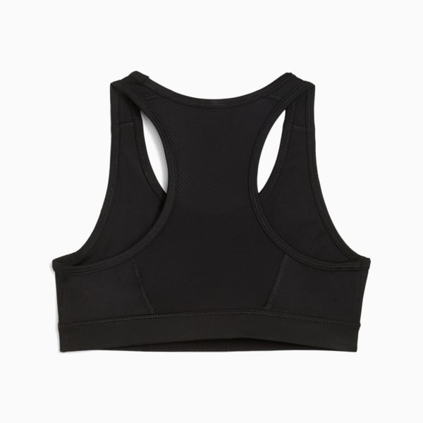 Train All Day Essentials Big Kids' Low Support Bra, PUMA Black, extralarge