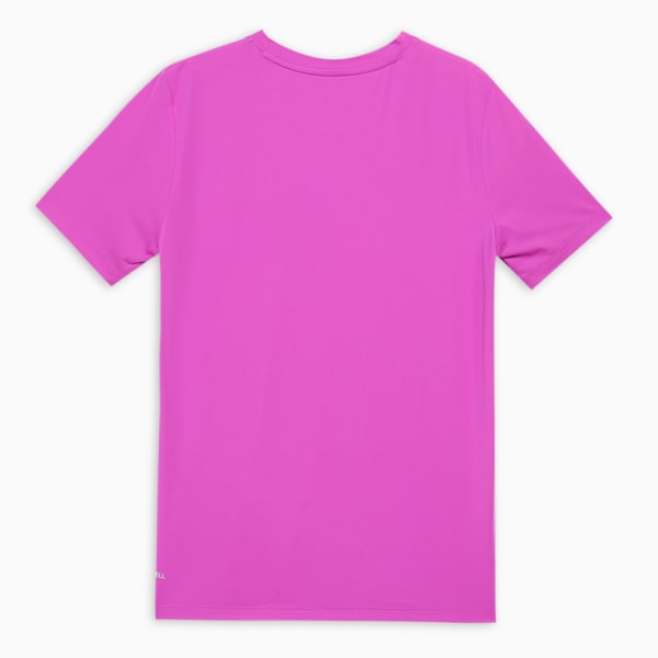 Train All Day Cat Logo Youth Training Tee, Pure Magenta, extralarge-IND