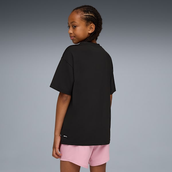 Train All Day Essentials Big Kids' Tee, Puma Black, extralarge