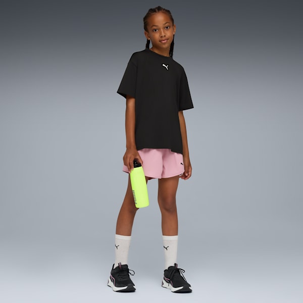 Train All Day Essentials Big Kids' Tee, Puma Black, extralarge