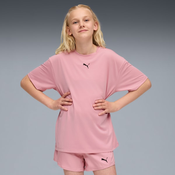Train All Day Essentials Big Kids' Tee, Poised Pink, extralarge