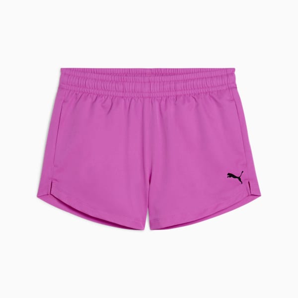 Train All Day Essentials Big Kids' Woven Shorts, Pure Magenta, extralarge