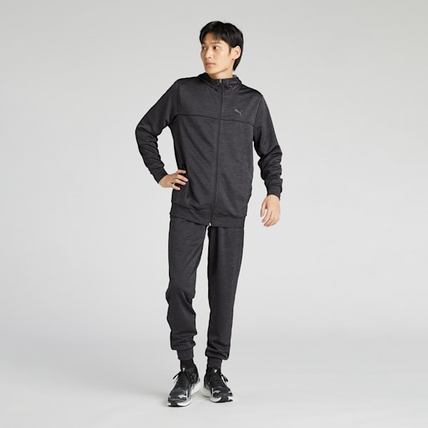 メンズ トレーニング ジャケット, PUMA Black Heather, extralarge-JPN