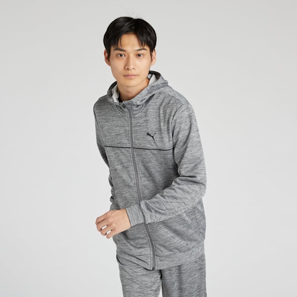 メンズ トレーニング ジャケット, Medium Gray Heather, extralarge-JPN