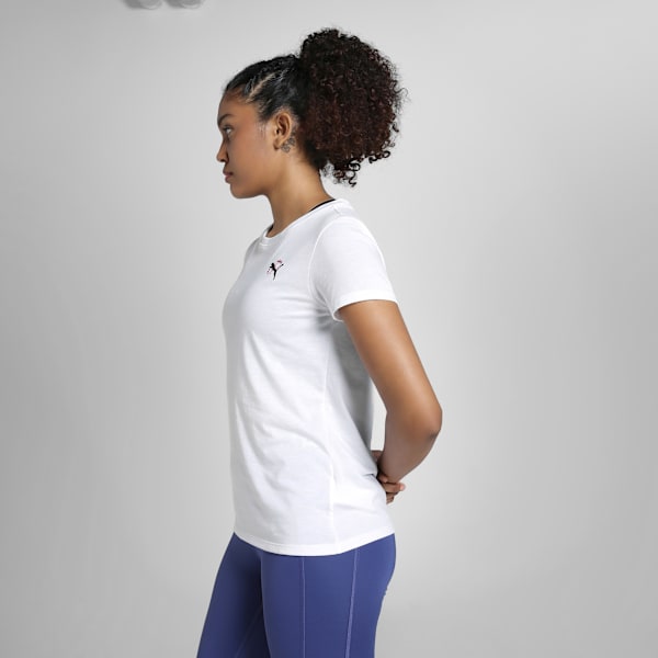 GRAPHICS TRAIN CONCEPT Women's Training Tee, PUMA White, extralarge-IND