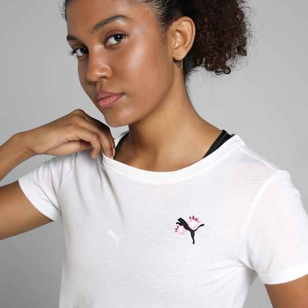 GRAPHICS TRAIN CONCEPT Women's Training Tee, PUMA White, extralarge-IND