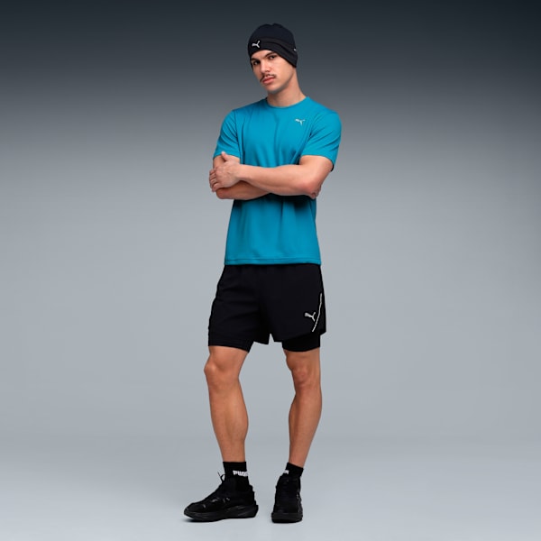 Graphics Running Faster Men's Tee, Speed Blue, extralarge-IND