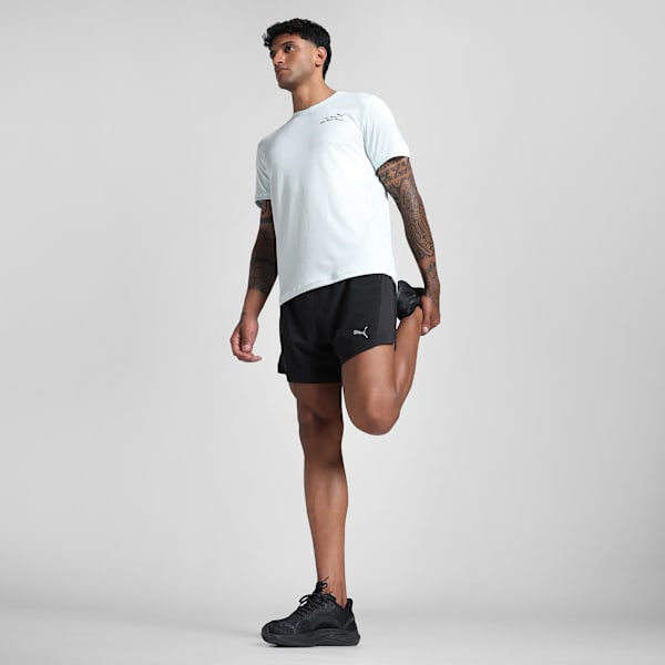 GRAPHICS Slogan Men's Running Tee, Peaceful Blue, extralarge-IND