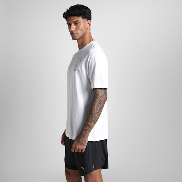 GRAPHICS Illustrative Men's Relaxed Fit Training Tee, PUMA White, extralarge-IND