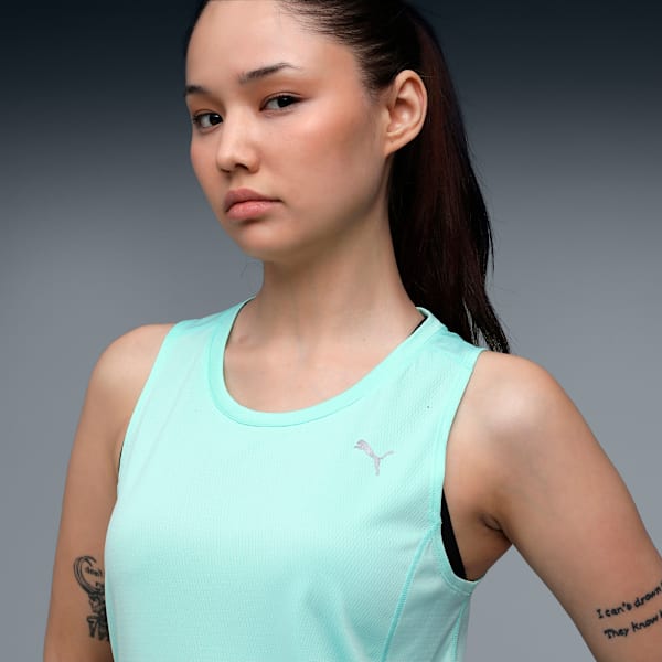 VELOCITY Women's Running Tank, Mint Melt, extralarge-IND