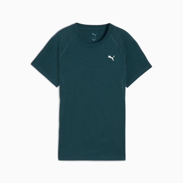 Playera de running VELOCITY para mujer, Green Terrain, extralarge