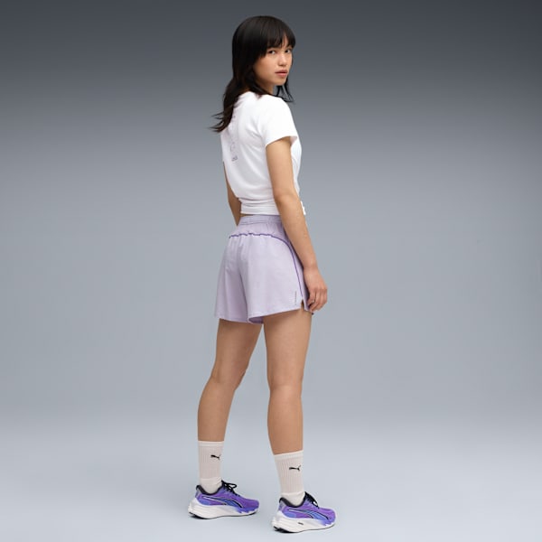RUN VELOCITY 5 SHORT Women, Lilac Crush, extralarge