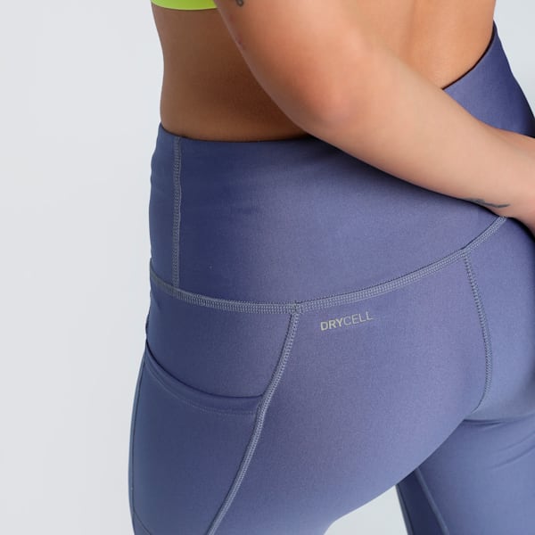 VELOCITY Women's Running Tights, Blue Crystal, extralarge-IND