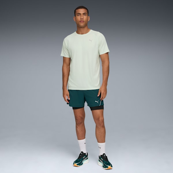 VELOCITY Men's Running Tee, Sage Frost, extralarge-IND