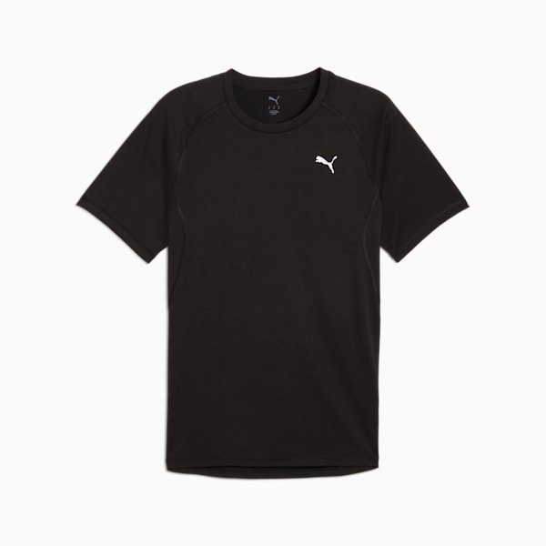 RUN VELOCITY Men's Tri-Blend Running Tee, PUMA Black, extralarge