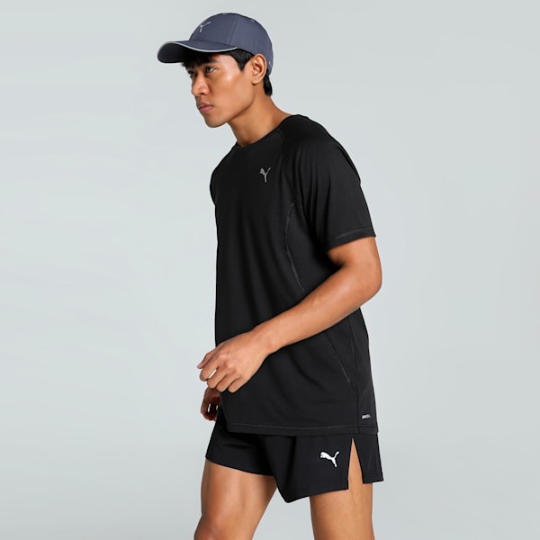 VELOCITY Tri-Blend Men's Running Tee, PUMA Black, extralarge-IND