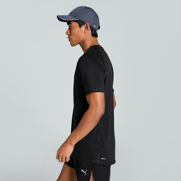 VELOCITY Tri-Blend Men's Running Tee, PUMA Black, extralarge-IND