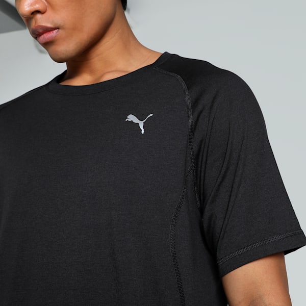 VELOCITY Tri-Blend Men's Running Tee, PUMA Black, extralarge-IND