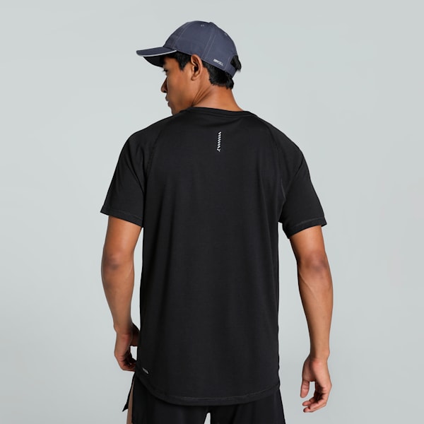 VELOCITY Tri-Blend Men's Running Tee, PUMA Black, extralarge-IND