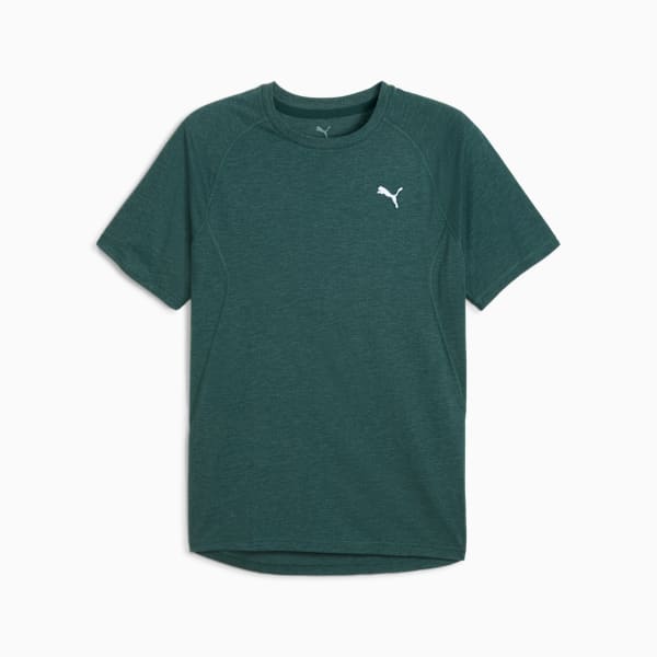 VELOCITY Tri-Blend Running Tee Men, Green Terrain-Heather, extralarge-GBR