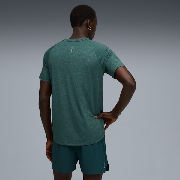 VELOCITY Tri-Blend Running Tee Men, Green Terrain-Heather, extralarge-GBR