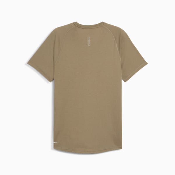RUN VELOCITY Men's Tri-Blend Running Tee, Velvet Moss, extralarge